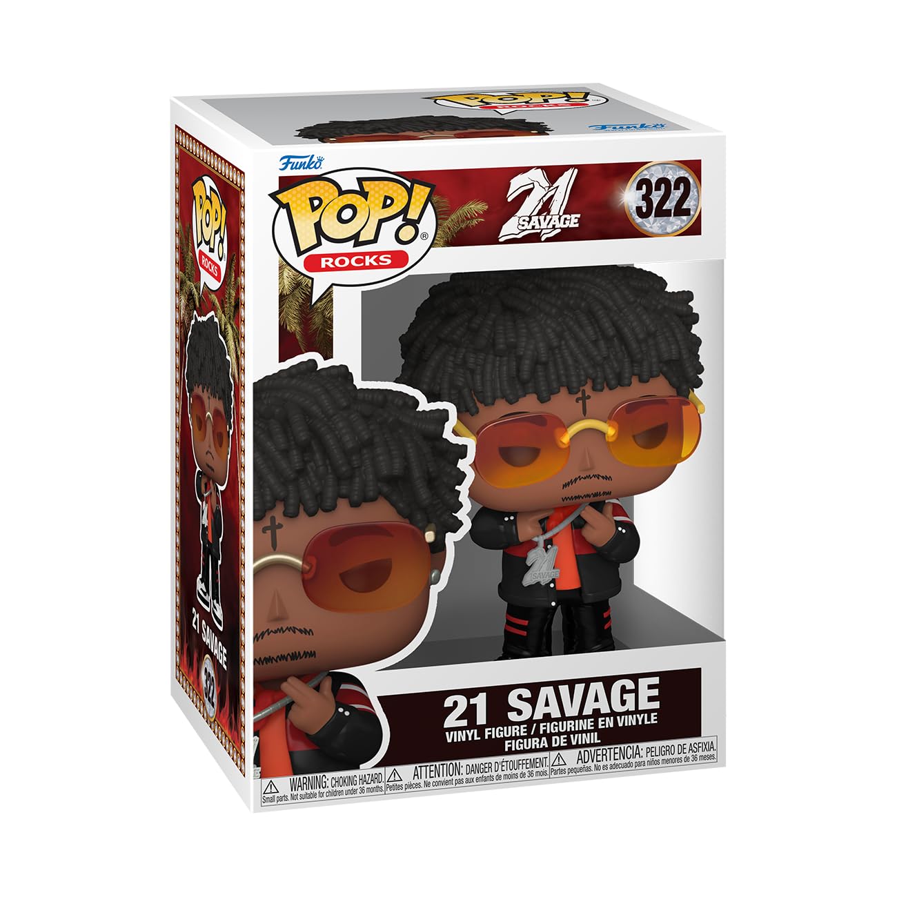 Funko Pop! Rocks: 21 Savage