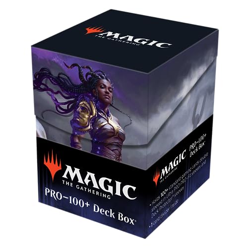 Ultra Pro - 100+ Card Deck Box for Magic: The Gathering Commander Masters - Vibrant Artwork - Store up to 100 Double-Sleeved Cards with Confidence, Protect & Store Collectible Cards