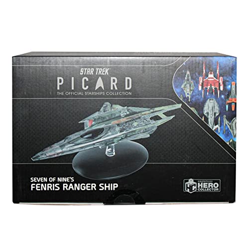 Hero Collector Eaglemoss Seven of Nines Fenris Ranger Ship | Star Trek Universe | Model Replica