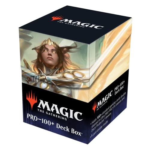 Ultra Pro - March of the Machine 100+ Deck Box for MTG, Store & Protect Gaming Cards, Valuable Trading Cards for MTG, DND, & all Standard Size Cards, Includes Deck Box Divider