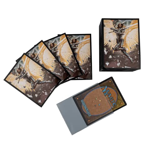 Ultra PRO - March of The Machine 100ct Deck Protector Sleeves for Magic: The Gathering, Protect & Store Collectible Trading Cards & Gaming Cards, Prevent Card Damage