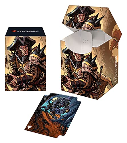 Ultra Pro - Magic: The Gathering Commander Innistrad Midnight Hunt 100+ Card Deck Box Protector, Ultimate Collectible Card Protection, Gaming Cards, Sports Cards, MTG Cards