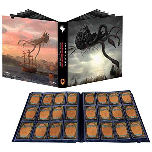 Ultra PRO - Magic: The Gathering Battle for Baldur's Gate, Commander Legend PRO-Binder - Protect your Collectible Trading Cards, Sports Cards and Gaming Cards