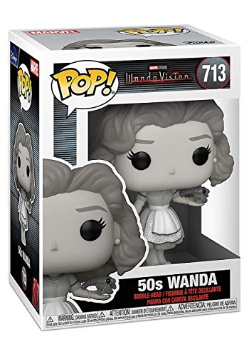 Funko Pop! Marvel: WandaVision - 50's Wanda Vinyl Figure