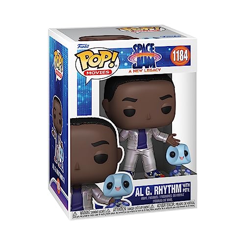 Funko POP Buddy: Space Jam 2 - AI G with Pete, Multicolor