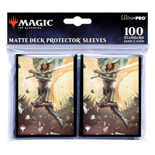 Ultra PRO - March of The Machine 100ct Deck Protector Sleeves for Magic: The Gathering, Protect & Store Collectible Trading Cards & Gaming Cards, Prevent Card Damage