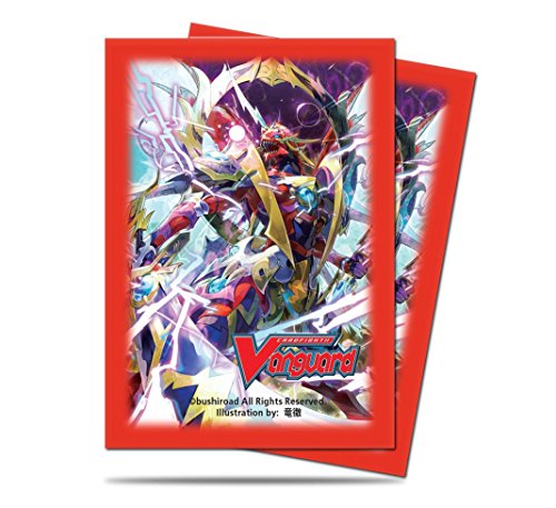 Cardfight!! Vangaurd "Dragonic Kaiser Vermillion - THE BLOOD" Small Size Deck Protector Sleeves (55 count)