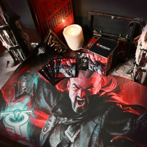 Magic: The Gathering - Innistrad Crimson Vow 100+ Deck Box V6 Featuring Odric, Blood-Cursed - Protect Your Cards While On The Go and Show Up to Battle in Style Against Friends and Enemies