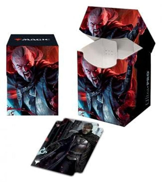 Magic: The Gathering - Innistrad Crimson Vow 100+ Deck Box V6 Featuring Odric, Blood-Cursed - Protect Your Cards While On The Go and Show Up to Battle in Style Against Friends and Enemies