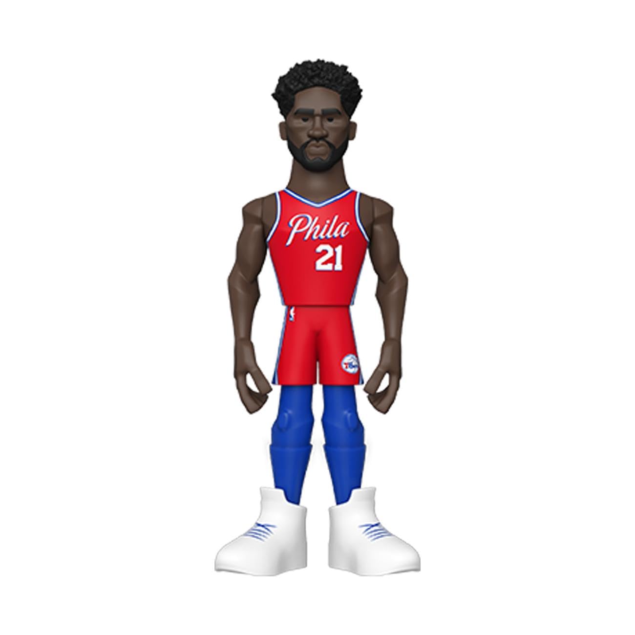 Funko Pop! Gold NBA: Sixers - Joel Embiid 5" with Chase (Styles May Vary)