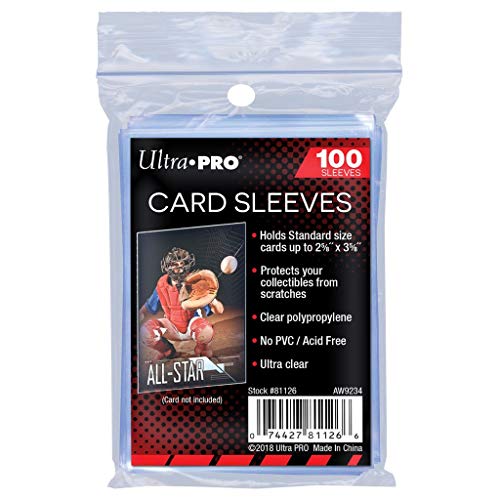 Ultra Pro Penny Sleeves for Baseball Cards and Other Sports Cards (100 ct.)