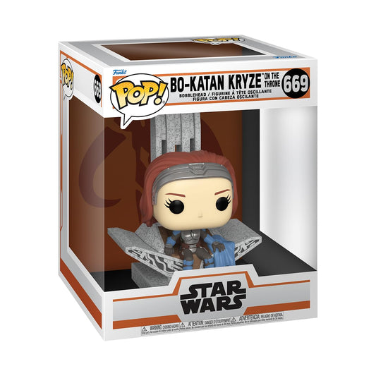 Funko Pop! Deluxe: The Mandalorian - Bo-Katan Kryze on The Throne