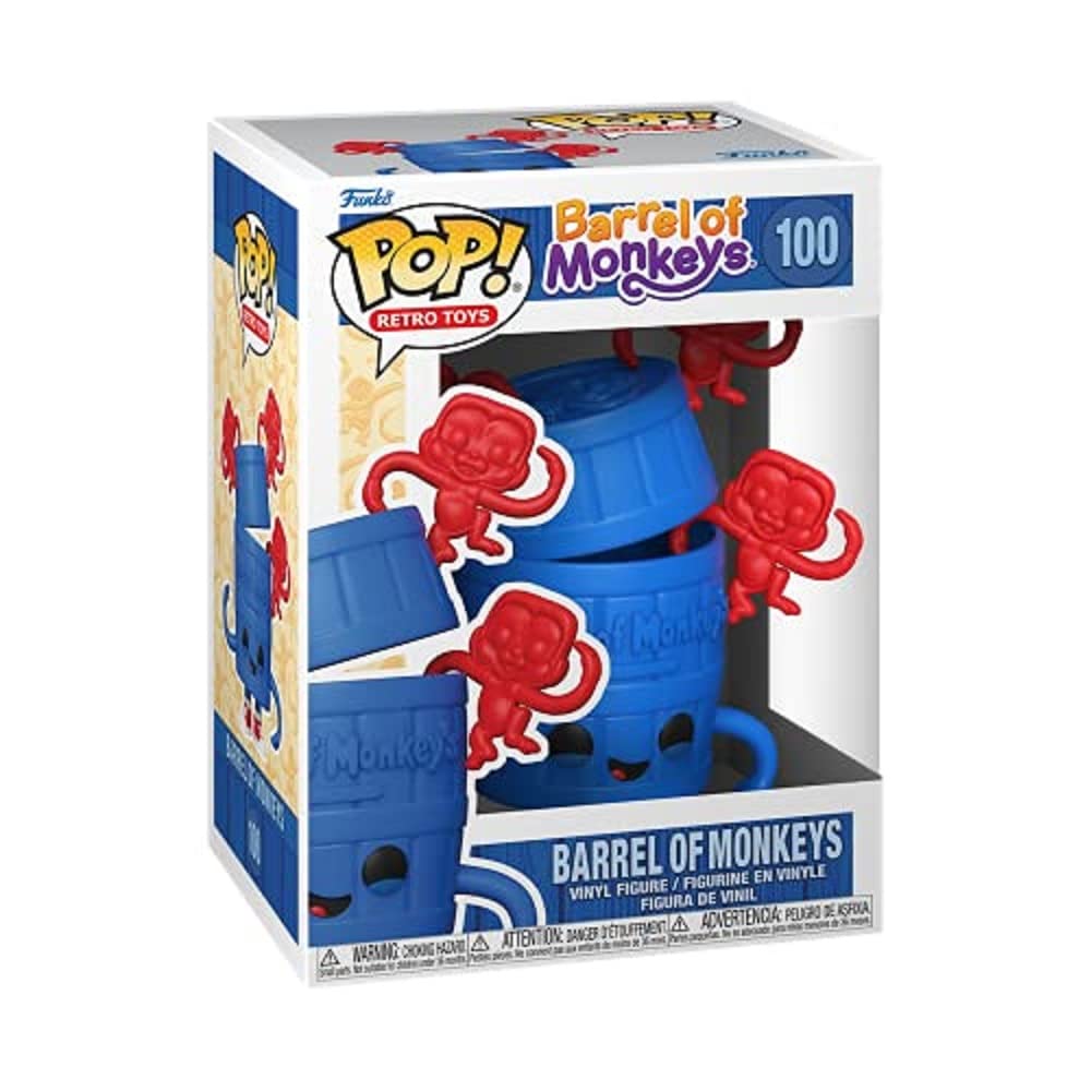 Funko POP Vinyl: Barrel of Monkeys - Barrel & Monkeys, Multicolor