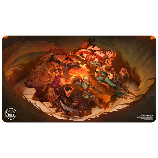 Ultra PRO - Critical Role Vox Machina Card Playmat - Protect Your Cards During Gameplay from Scuffs & Scratches, Perfect as Oversized Mouse Pad for Gaming & Desk Mat