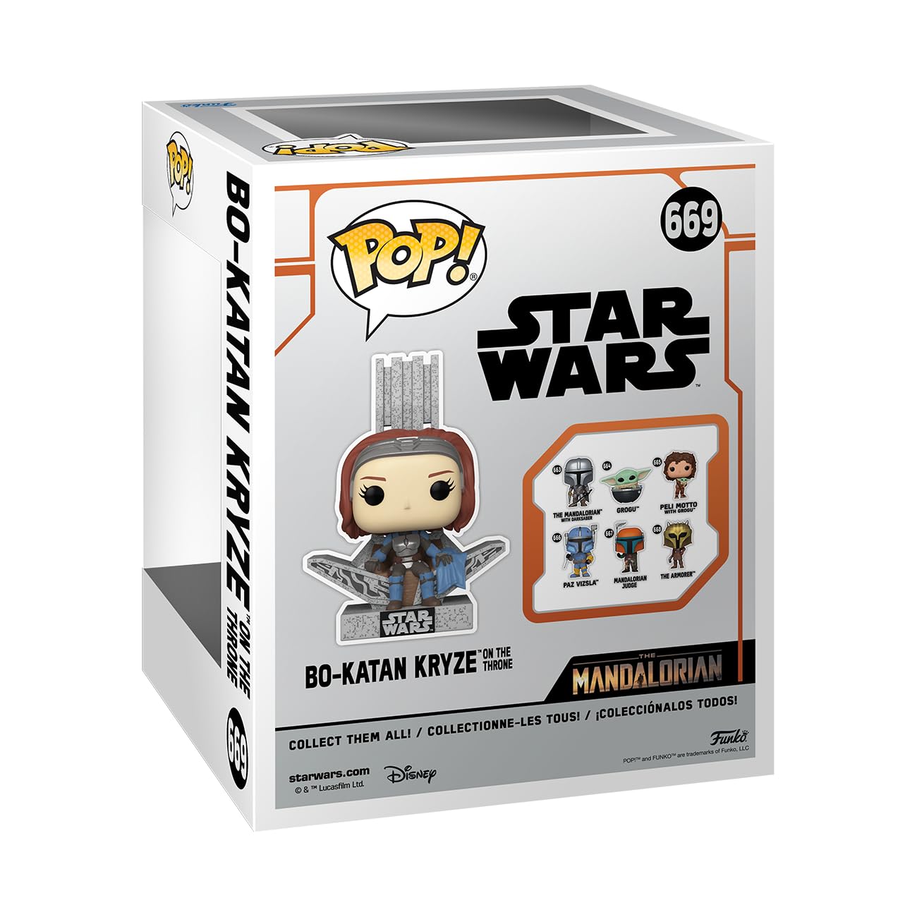 Funko Pop! Deluxe: The Mandalorian - Bo-Katan Kryze on The Throne