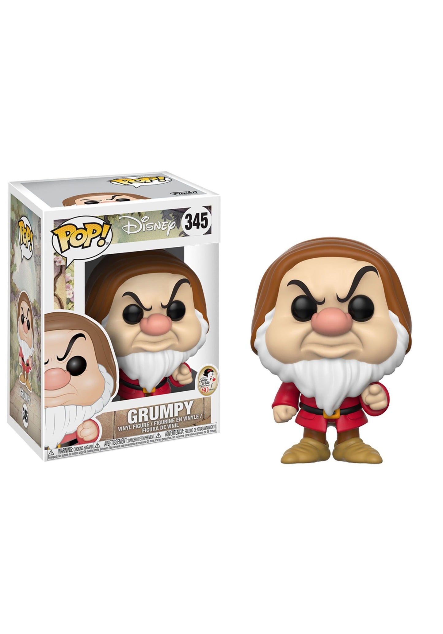 Funko Pop Disney: Snow White - Grumpy Collectible Vinyl Figure