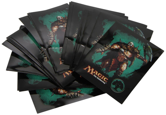 Magic the Gathering Mana 4 Planeswalkers "Garruk - Green" Deck Sleeves - 80 Ct