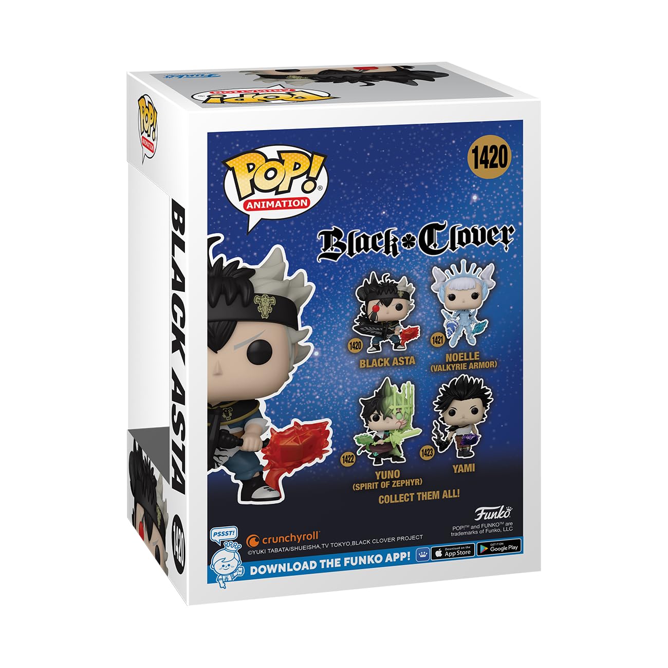 Funko Pop! Animation: Black Clover - Black Asta