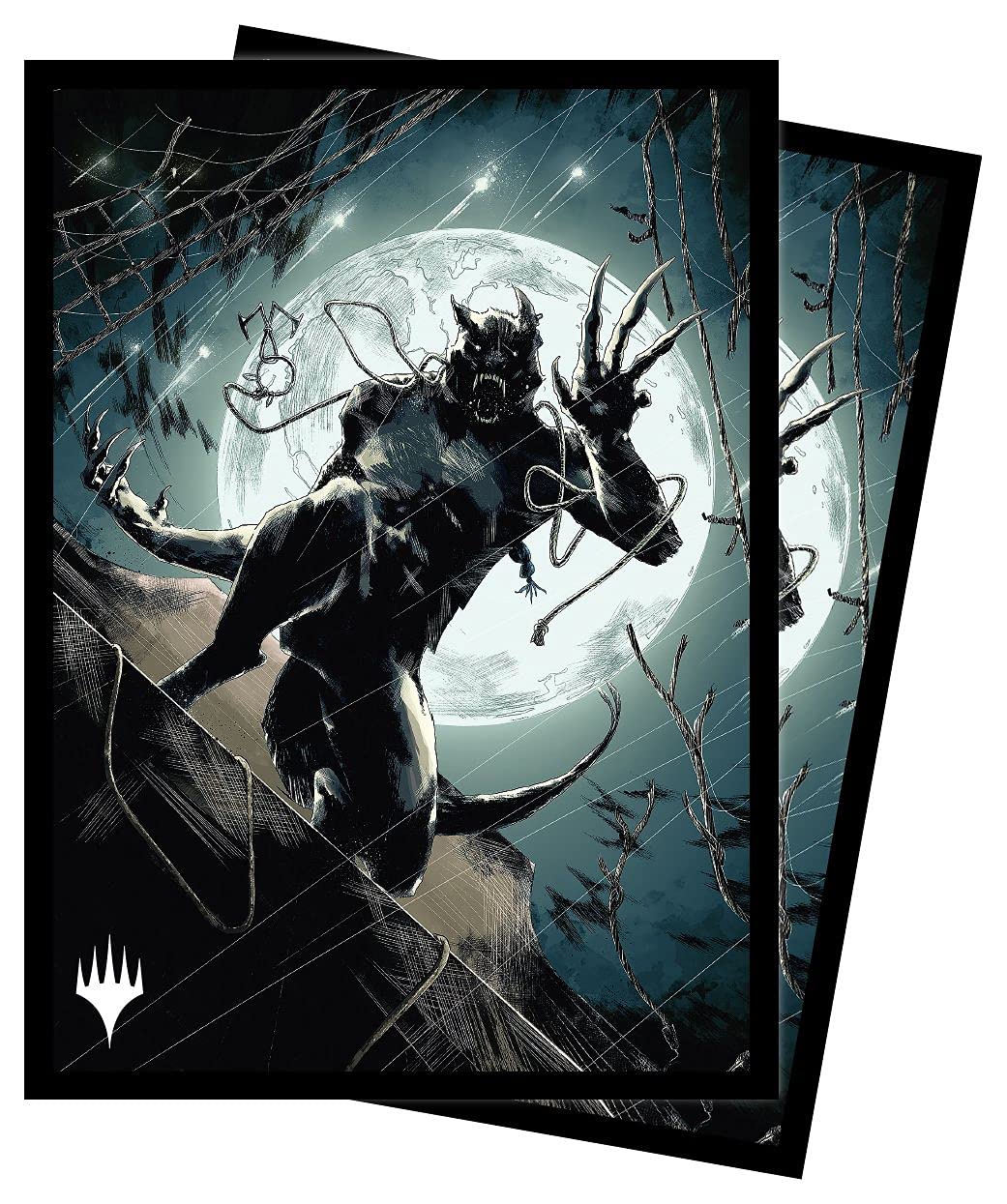 Innistrad Midnight Hunt 100ct Sleeves V2 Featuring Seafaring Werewolf for Magic: The Gathering