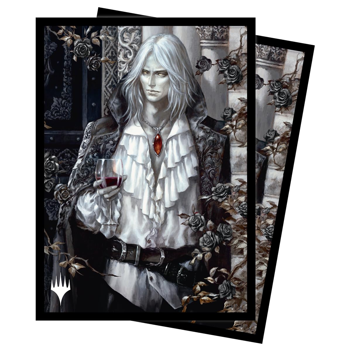 Innistrad Crimson Vow 100ct Sleeves V2 featuring Sorin the Mirthless for Magic: The Gathering