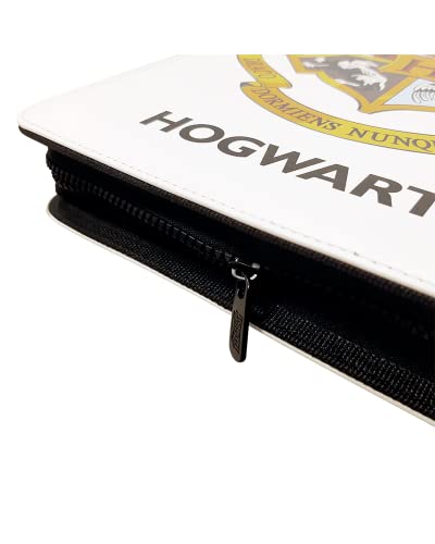 Dragon Shield Zipster Card Binder – Harry Potter Hogwarts Crest Zipster Binder – Trading Cards – Card Compatible with Pokemon, Yugioh, Magic The Gathering, MTG, TCG, OCG, and Hockey Cards