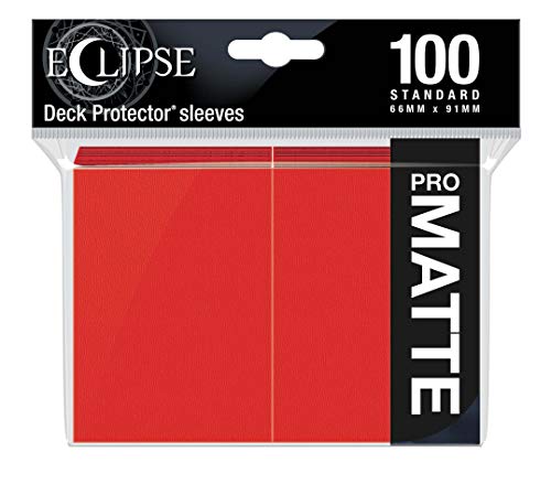 Ultra Pro Eclipse Card Sleeves - Pack of 100, Matte Finish,