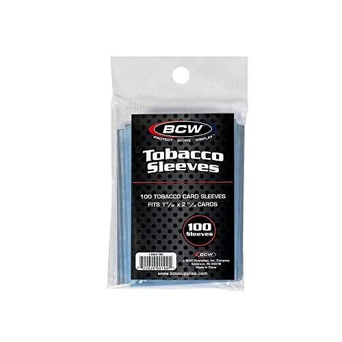 BCW Tobacco Card Sleeves