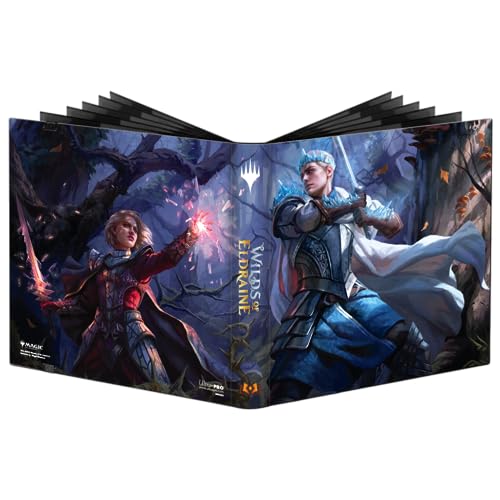 Ultra Pro - Wilds of Eldraine 12-Pocket PRO-Binder Will Fighting Rowan Cover for Magic: The Gathering, Stores & Protects 480 Standard Size Cards, Store MTG Cards, Gaming Cards & Collectible Cards