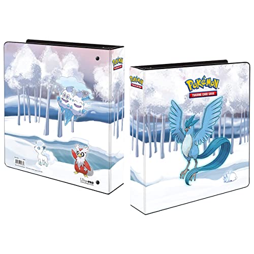 Ultra PRO - Pokémon Gallery Series Frosted Forest Portfolio - Secures and Protects Standard Size Cards, Protection for Collectible Trading Cards, Gaming cards and Sports Cards