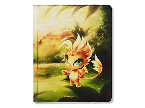 Dragon Shield Binder: 18 Pocket (Sideload) Portfolio: DORNA Yellow