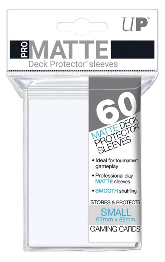 Ultra Pro PRO-Matte Small (120 Count) White Deck Protector Sleeves - YuGiOH