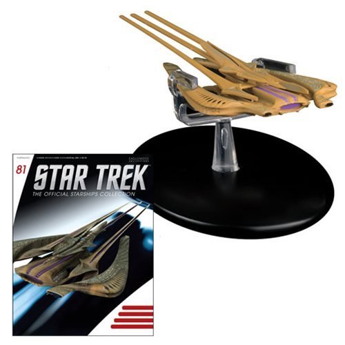 Star Trek Starships Xindi Reptilian Die-Cast Vehicle with Collector Magazine #81 by Star Trek