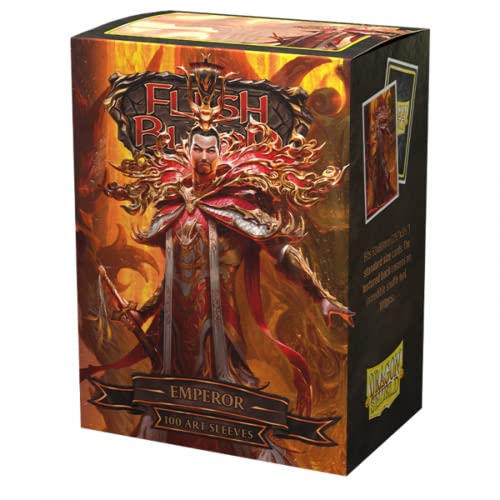 Dragon Shield Sleeves – Limited Edition Matte Art: Flesh and Blood: Emperor 100 CT - MTG Card Sleeves are Smooth & Tough - Compatible with Pokemon & Magic The Gathering Cards