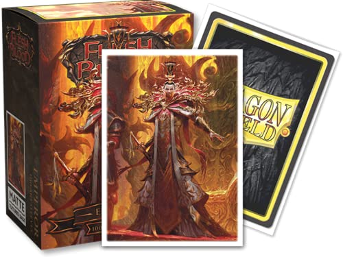 Dragon Shield Sleeves – Limited Edition Matte Art: Flesh and Blood: Emperor 100 CT - MTG Card Sleeves are Smooth & Tough - Compatible with Pokemon & Magic The Gathering Cards