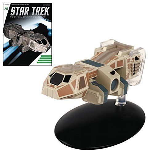 Star Trek Starships Neelixs Ship Baxial Die-Cast Vehicle with Collector Magazine #76