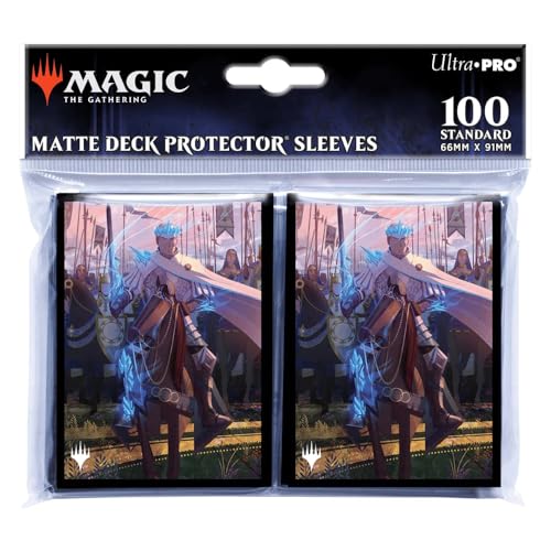 Ultra Pro - MTG Wilds of Eldraine Will, Scion of Peace (Borderless) Standard Deck Protector Sleeves (100ct) Protect MTG Cards from Scuffs & Scratches, Safely Store Collectible Cards