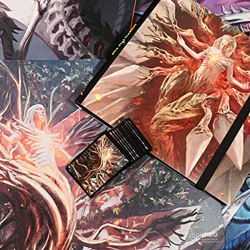 Ultra PRO - March of The Machine Card Playmat ft. Wrenn and Realmbreaker for MTG - Protect Your Cards During Gameplay from Scuffs & Scratches, Perfect as Oversized Mouse Pad for Gaming & Desk Mat