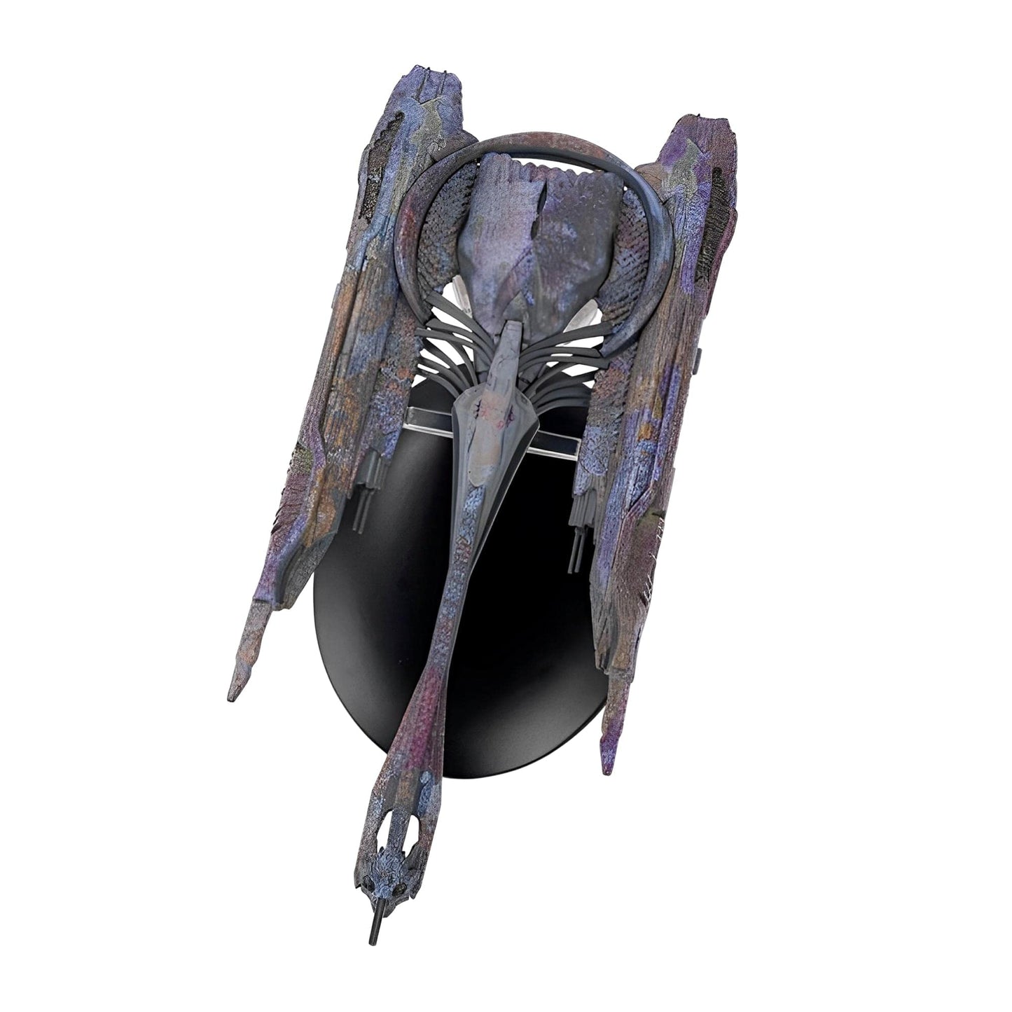 Eaglemoss Star Trek Discovery The Official Starships Collection #10: Klingon Qqj Class Ship Replica, Multicolor