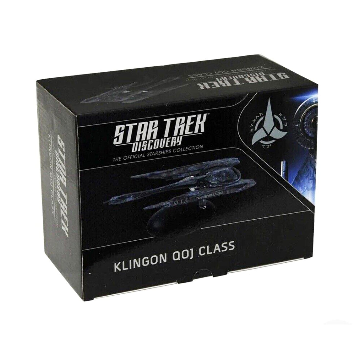 Eaglemoss Star Trek Discovery The Official Starships Collection #10: Klingon Qqj Class Ship Replica, Multicolor